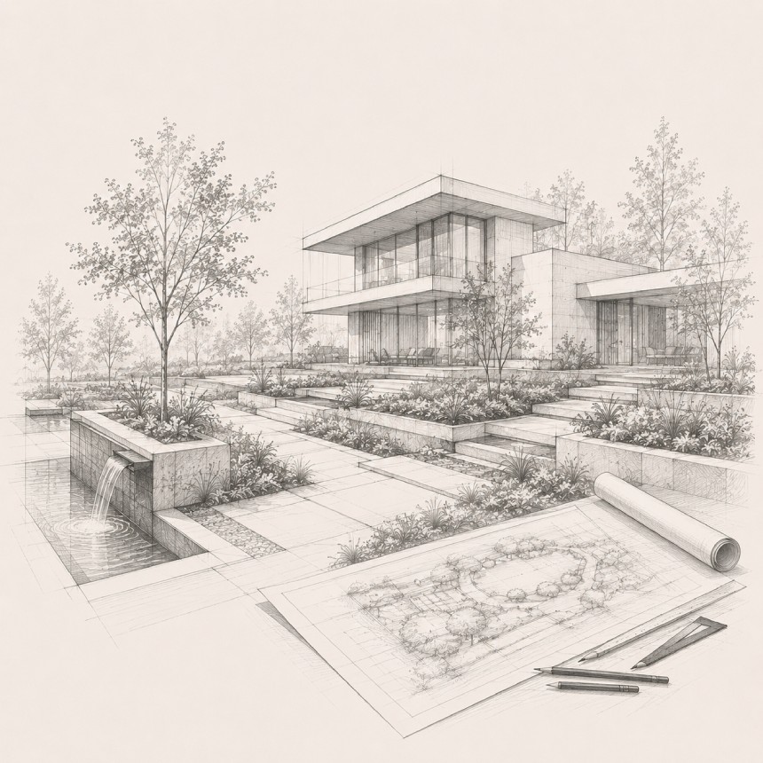Landscape Planning illustration